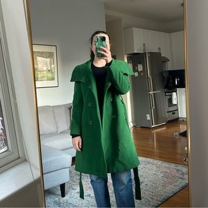 Vintage Green Coat